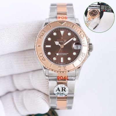 Rolex Stainless Steel ETA2824  37MM Black Watch where to buy fake Rolex watches USA